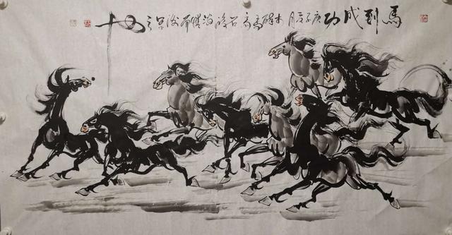 老驥伏櫪,志在千里&mdash;&mdash;著名畫(huà)家石鴻